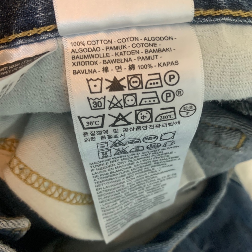 LEVIS 559 MEN'S JEANS SIZE 36 X 30 RED TAB - Picture 6 of 10